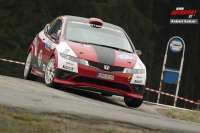 Ale Kavlek - Jaroslav Miko (Honda Civic Type R) - Rally Vrchovina 2012