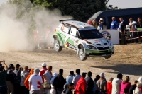 Sepp Wiegand - Frank Christian, koda Fabia S2000 - Rally Sardinia 2013