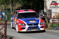 Attila Rongits - Zsolt Tth (Mitsubishi Lancer Evo IX) - Barum Czech Rally Zln 2011