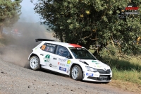 Viktor Szabo - Vladimír Tichý (Škoda Fabia R5) - Invelt Rally Pačejov 2021