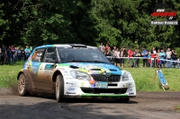Robert Adolf - Petr Gross (koda Fabia S2000) - Rally Krkonoe 2013
