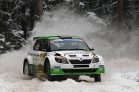 Sepp Wiegand - Frank Christian, koda Fabia S2000 - Rally Liepaja 2014 (foto: facebook FIA ERC)