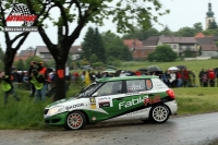 Jan ern - Pavel Kohout, koda Fabia R2 - Rallye esk Krumlov 2011