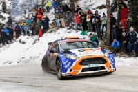 Martin Koi - Luk Kostka, Ford Fiesta R5 - Rallye Monte Carlo 2015