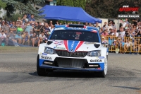 Jan Kopeck - Pavel Dresler (koda Fabia R5) - Barum Czech Rally Zln 2018