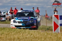 Jan ern - Petr ernohorsk (koda Fabia S2000) - Agrotec Petronas Syntium Rally Hustopee 2016