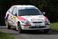 Josef Vojek - Karel Voltner, Honda Civic VTi - Barum Czech Rally Zln 2013 (foto: Dalibor Benych)