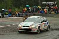 Luk Nekvapil - Roman Koscelnk (Honda Civic Vti) - Rallye esk Krumlov 2014