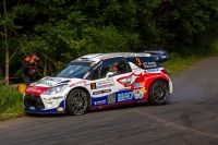 Tom Kostka - Miroslav Hou, Citroen DS3 WRC - foto: Zlin Press / J. Zat
