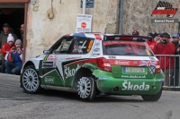 Andreas Mikkelsen - Ola Floene (koda Fabia S2000) - Rallye Monte Carlo 2011
