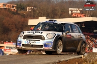 Vclav Pech - Mirek Topolnek (Mini John Cooper Works WRC) - Prask Rallysprint 2011