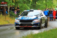 Jan Kopeck - Ji Hovorka (koda Fabia RS Rally2) - Bohemia Rally Mlad Boleslav 2025