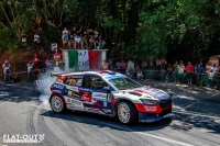 Erik Cais - Igor Bacigl (koda Fabia RS Rally2) - Rally di Roma Capitale 2024