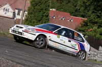 Josef Vojek - Karel Voltner, Honda Civic VTi - Rally Agropa Paejov 2013 (foto: Dalibor Benych)