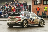 Igor Drotr - Vlado Bnoci (koda Fabia WRC) - Mikul Zaremba Rally Sluovice 2014