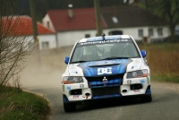 Martin Semerd - Bohuslav Ceplecha, Mitsubishi Lancer Evo 9 - Rally Vrchovina 2012