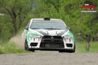Patrik Rujbr - Richard Nesvadba (Mitsubishi Lancer Evo X) - Autogames Rallysprint Kopn 2012