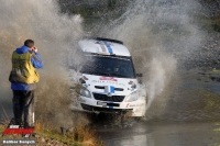 Kevin Abbring - Lara Vanneste, koda Fabia S2000 - Wales Rally GB