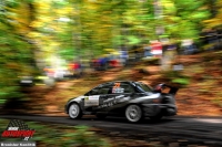 Ji Hank - Petr Novk, Mitsubishi Lancer Evo 9 - AZ Pneu Rally Jesenky 2011