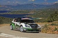 Jan Kopeck - Pavel Dresler, koda Fabia S2000 - Tour De Corse 2012