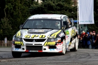 Jaroslav Orsk - David meidler, Mitsubishi Lancer Evo 9 - Rallye umava Klatovy2012