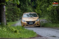 Radek Jatel - Zuzana Plšková (Peugeot 208 R2) - Auto UH Rallysprint Kopná 2021
