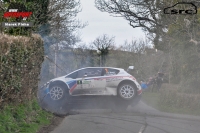 Craig Breen - Scott Martin (Peugeot 208 T16) - Circuit of Ireland 2015