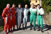 Giandomenico Basso, Alexander Salyuk a Yurii Protasov na testu Protonu Satria Neo S2000