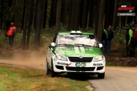 Duan Kouil - Karel ek, koda Fabia R2 - Rally Pbram 2011