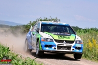 Robert Adolf - Michal Veerka (Mitsubishi Lancer Evo IX) - Agrotec Syntium Rally Hustopee 2012