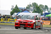 Luk Lapdavsk - Jlius Lapdavsk (Mitsubishi Lancer Evo IX) - Rallye esk Krumlov 2015