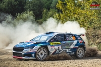 Jan Kopeck - Ji Hovorka (koda Fabia RS Rally2) - Barum Czech Rally Zln 2025