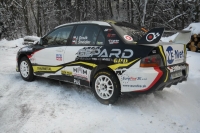 Jaroslav Orsk - David meidler (Mitsubishi Lancer Evo IX) ped Rally Liepaja-Ventspils 2013