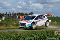 Kevin Abbring - Sebastian Marshall (Peugeot 208 T16) - Geko Ypres Rally 2014