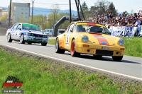 Ville Silvasti - Risto Pietilinen (Porsche 911 RS) a Harri Toivonen - Cedric Wrede (Ford Sierra Cosworth) - Historic Vltava Rallye 2018