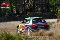 Juho Hnninen - Mikko Markkula, koda Fabia S2000 - Rally Finland 2010