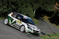 Esapeka Lappi - Janne Ferm, koda Fabia S2000 - Barum Czech Rally Zln 2013
