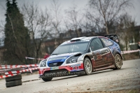 Tom Kostka - Ladislav Kuera (Ford Focus WRC) - Mikul Rally all-in Antiradary.net 2016
