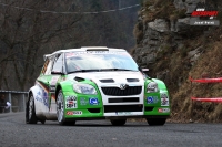 Mark Wallenwein - Stefan Kopczyk (koda Fabia S2000) - Rallye Monte Carlo 2011