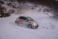 test Fiatu 500 Abarth R3T ped Rallye Monte Carlo 2011