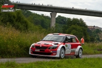 Sepp Wiegand - Frank Christian, koda Fabia S2000 - Rally Bohemia 2014