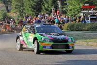 Vojtch tajf - Emil Horniaek (koda Fabia R5) - Barum Czech Rally Zln 2018