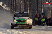 Pontus Tidemand - Gran Bergsten (koda Fabia S2000) - Rally Sweden 2012