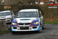 Josef Dene - Tom Pfajfr (Mitsubishi Lancer Evo IX) - Rallye umava Klatovy 2012