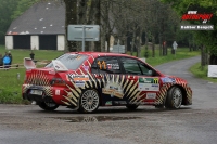 Marcel Tuek - Petr Dufek (Mitsubishi Lancer Evo IX) - Rallye umava Klatovy 2014