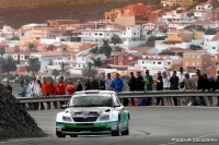 Jan Kopeck - Pavel Dresler (koda Fabia S2000) - Rally Islas Canarias 2012