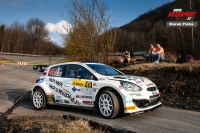 Petr Poulk - Jaroslav Novk (Mitsubishi Mirage Open N) - Kowax Valask Rally 2021