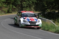 Andreas Mikkelsen - Ola Floene, koda Fabia S2000 - Mecsek Rallye 2011