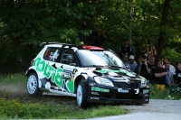 Jaromr Tarabus - Daniel Trunkt, koda Fabia S2000 - Rallye esk Krumlov 2012
