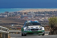 Jan Kopeck - Pavel Dresler (koda Fabia S2000) - Rally Islas Canarias 2013
